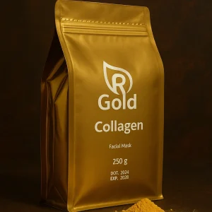 ماسک پودری لاتکسی طلای کلاژن رویال 250 گرم