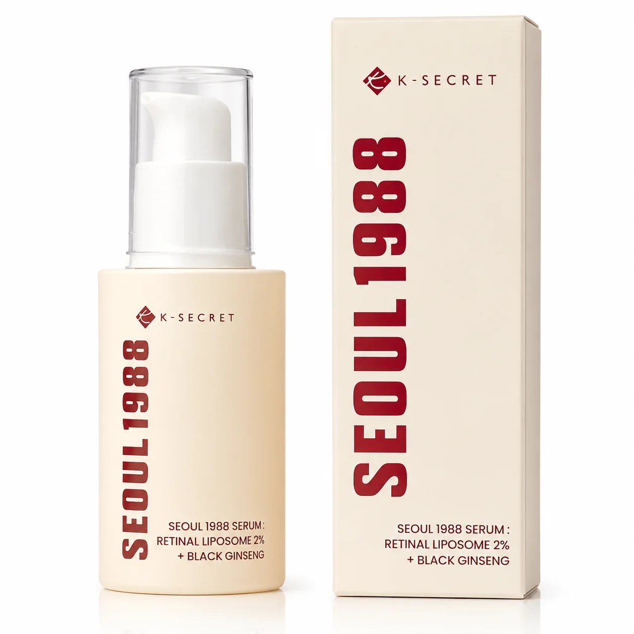 سرم ریتینال کی سکرت 1988 | K-Secret Seoul 1988 Retinal Liposome 2% + Black Ginseng